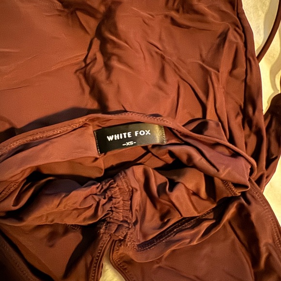 White Fox brown dress - Picture 4 of 4